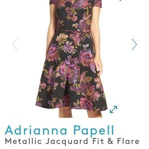 Adrianna Papelle fit and flare dress